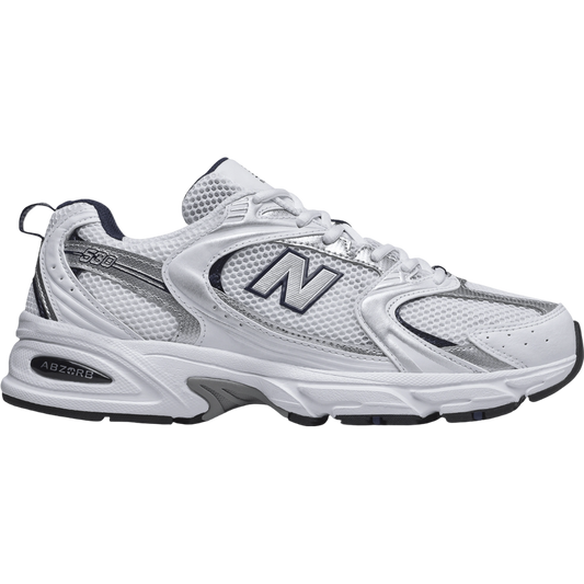 New Balance 530 White Silver Navy